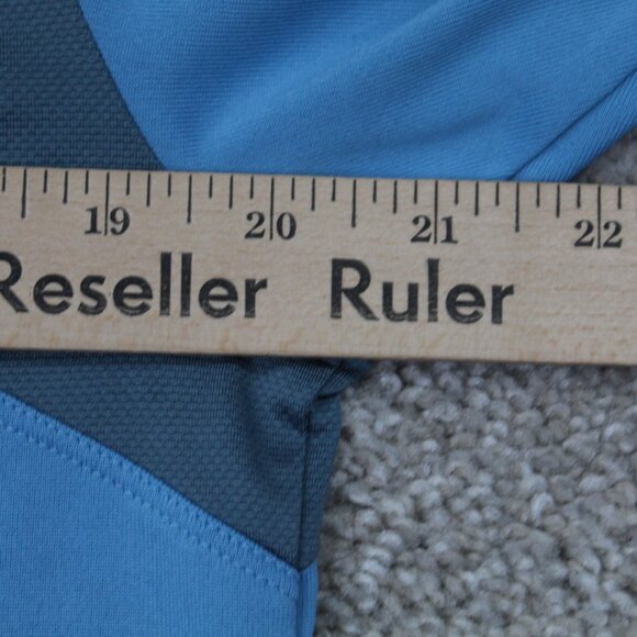 Nike Golf Polo Shirt Mens Small Blue FitDry Short Sleeve Polyester Pullover - Picture 11 of 13